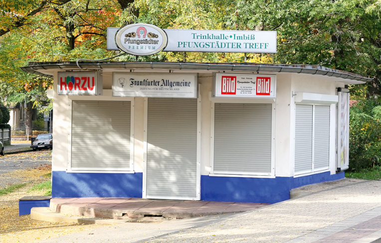Kiosk-Nieder-Ramstädter kiosk-wohnheim