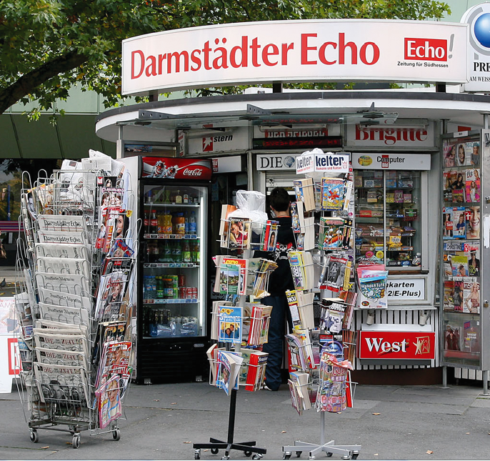 Kiosk-Weißen Turm kiosk