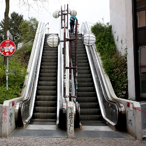 Rolltreppe
