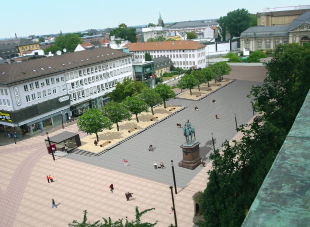 Perspektive vom Schloß Kopie 1