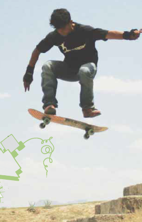 Foto: Skateistan Illustration: Daniel Wiesen