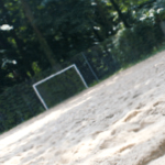 Beachsoccerfeld im Hochschulstadion