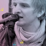 Straßenmusik in Darmstadt