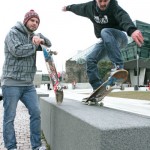 Die Skateboardplaza im Bürgerpark